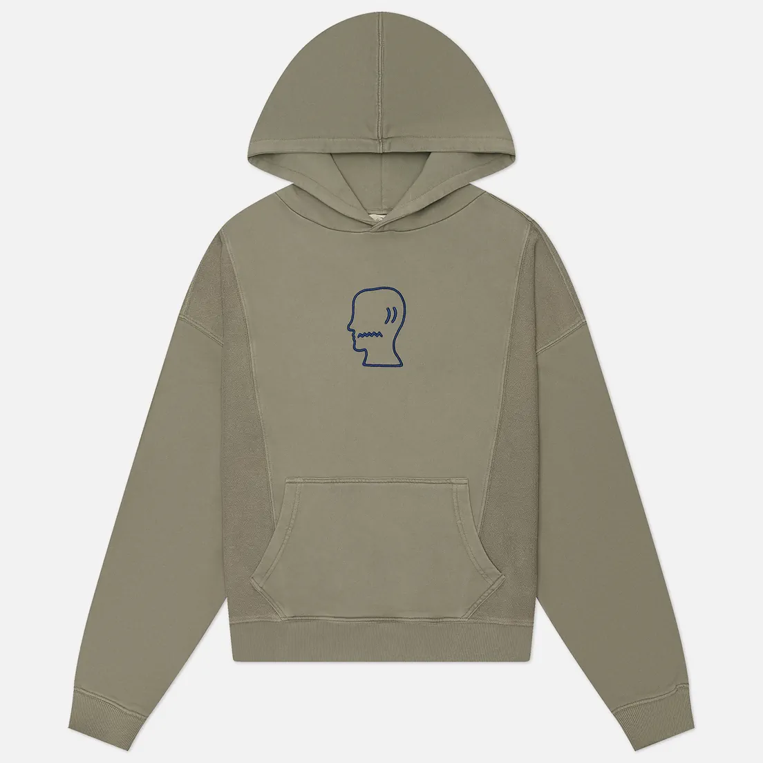 Brain Dead Мужская толстовка Mendoza Cropped Hoodie