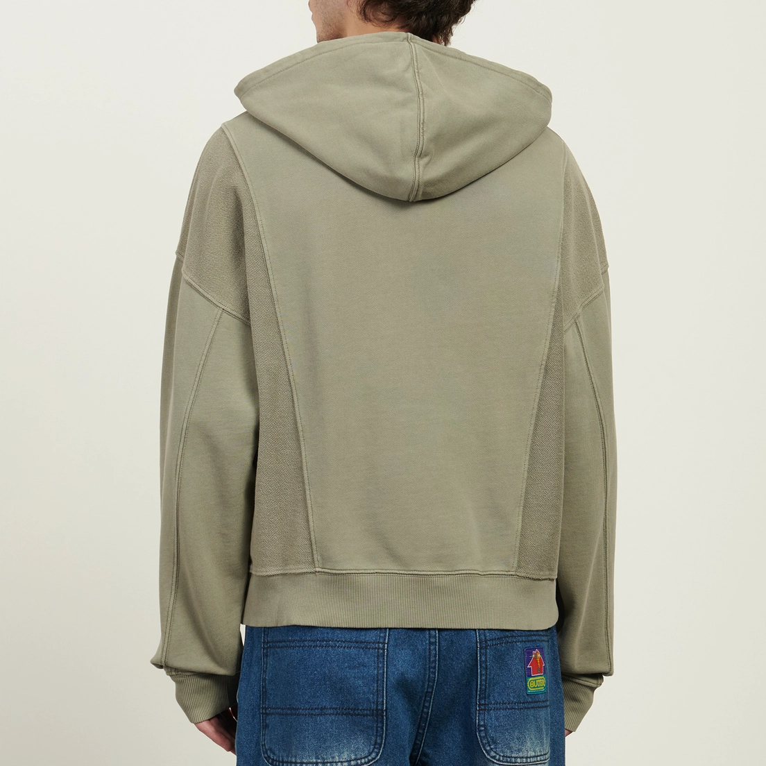 Brain Dead Мужская толстовка Mendoza Cropped Hoodie