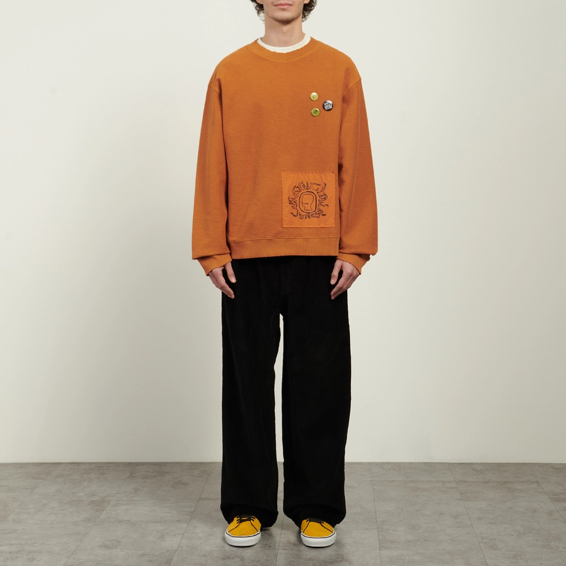 Brain Dead Мужская толстовка Gargoyle Crewneck