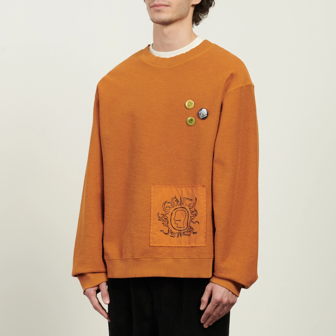 Brain Dead Мужская толстовка Gargoyle Crewneck