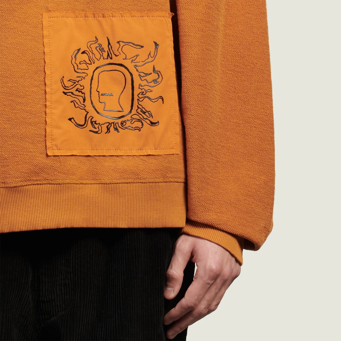 Brain Dead Мужская толстовка Gargoyle Crewneck