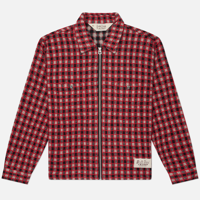 Мужская рубашка Brain Dead Check Mate Flannel Zip
