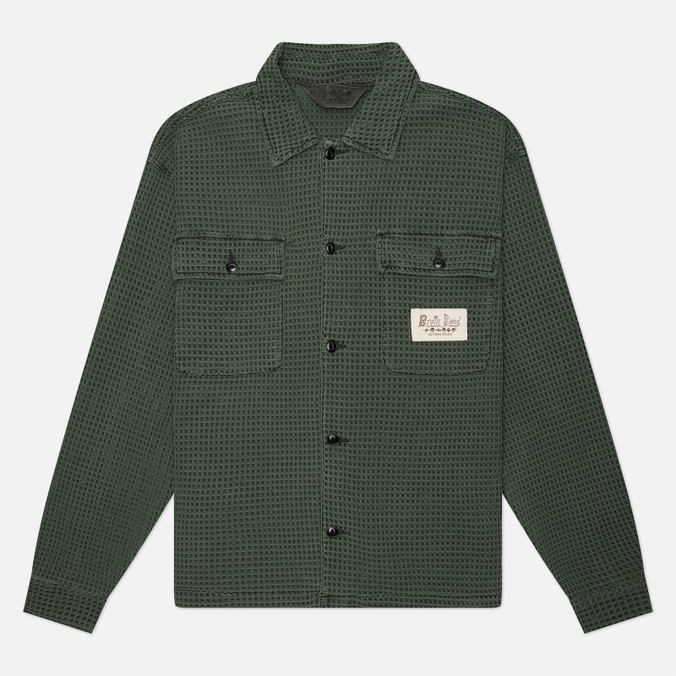 Мужская рубашка Brain Dead Waffle Button Front