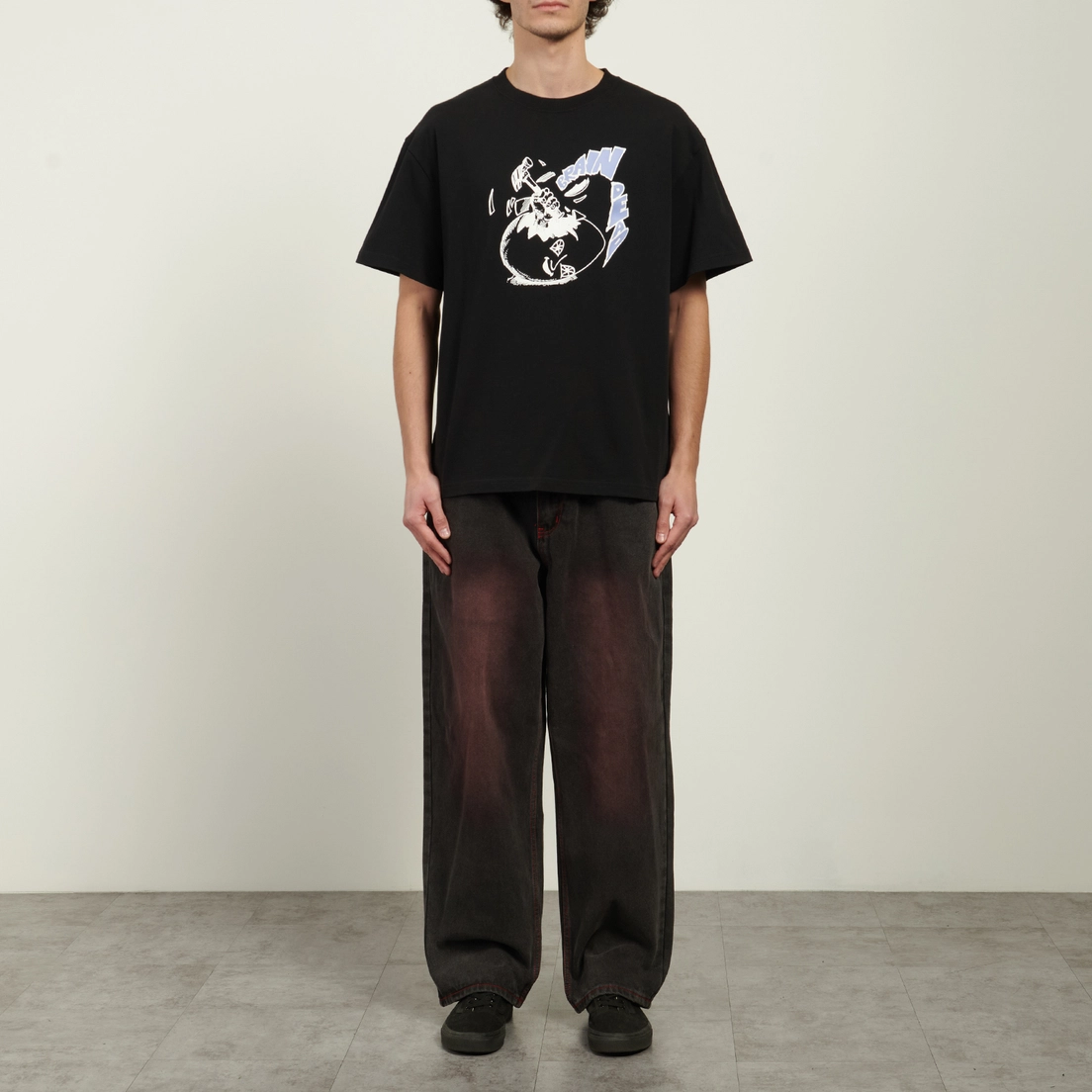 Brain Dead Мужская футболка Crack An Egg