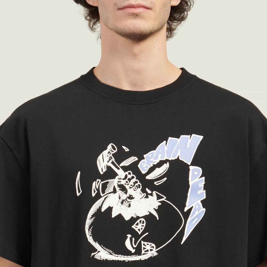 Brain Dead Мужская футболка Crack An Egg