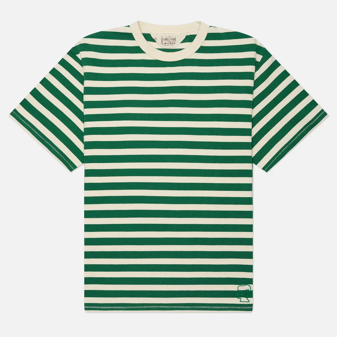 Brain Dead Мужская футболка Heavyweight Stripe