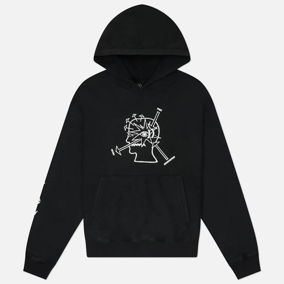 Brain Dead Мужская толстовка Neuro Free Association Hoodie