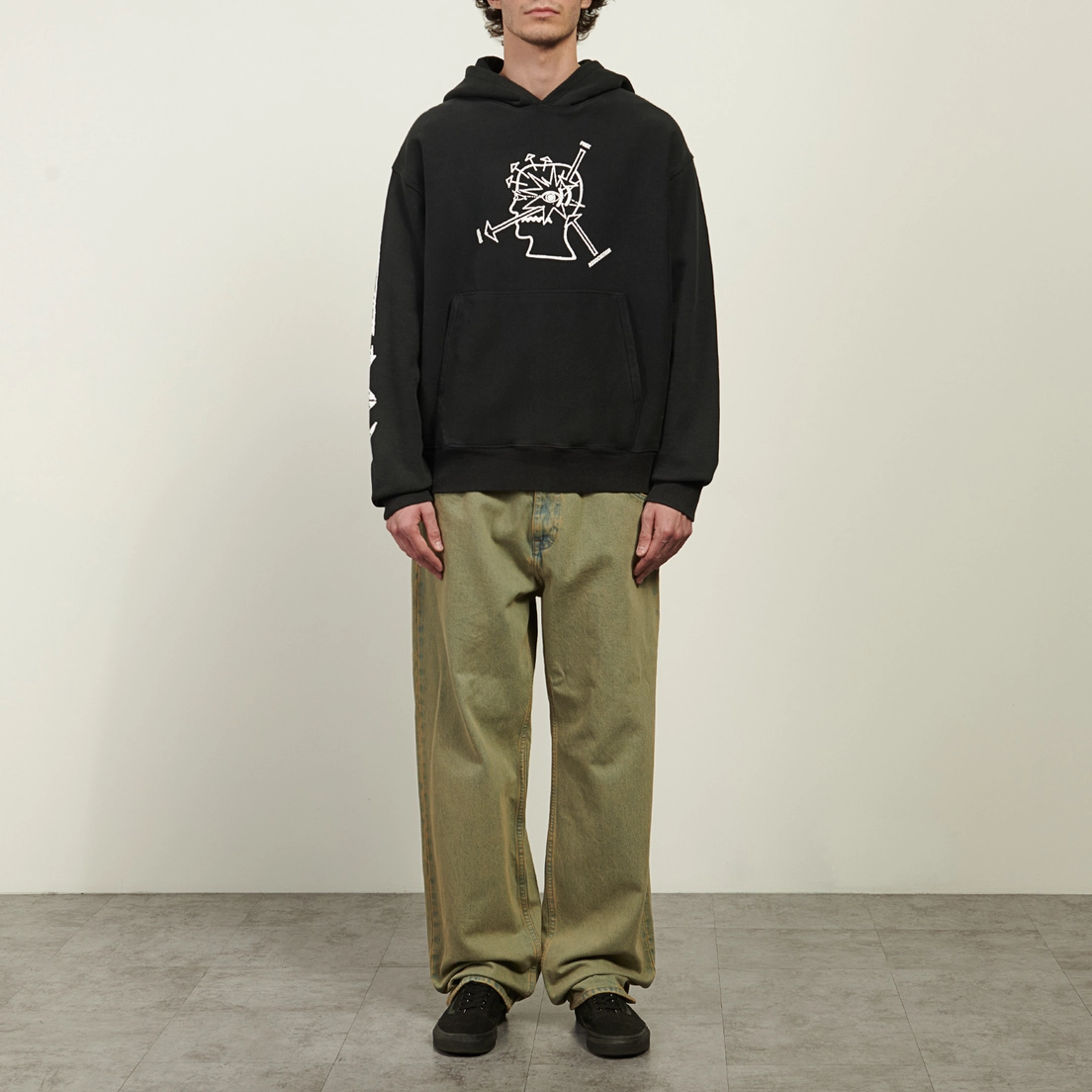 Brain Dead Мужская толстовка Neuro Free Association Hoodie