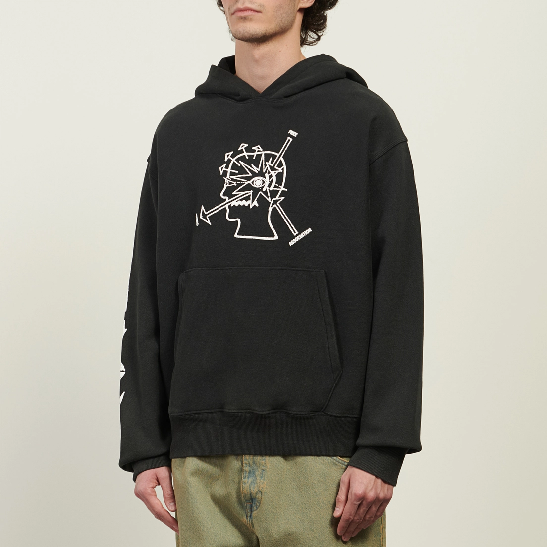 Brain Dead Мужская толстовка Neuro Free Association Hoodie