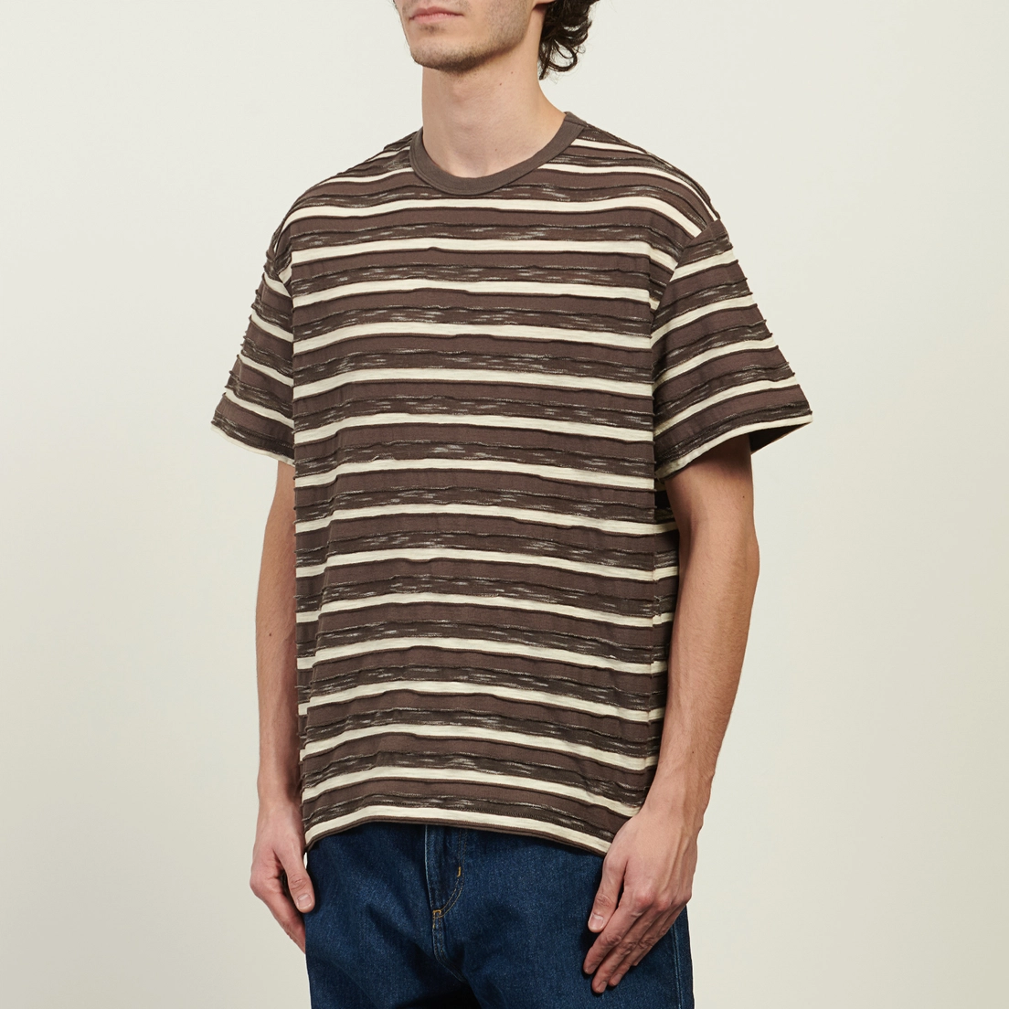 Brain Dead Мужская футболка Casey Striped