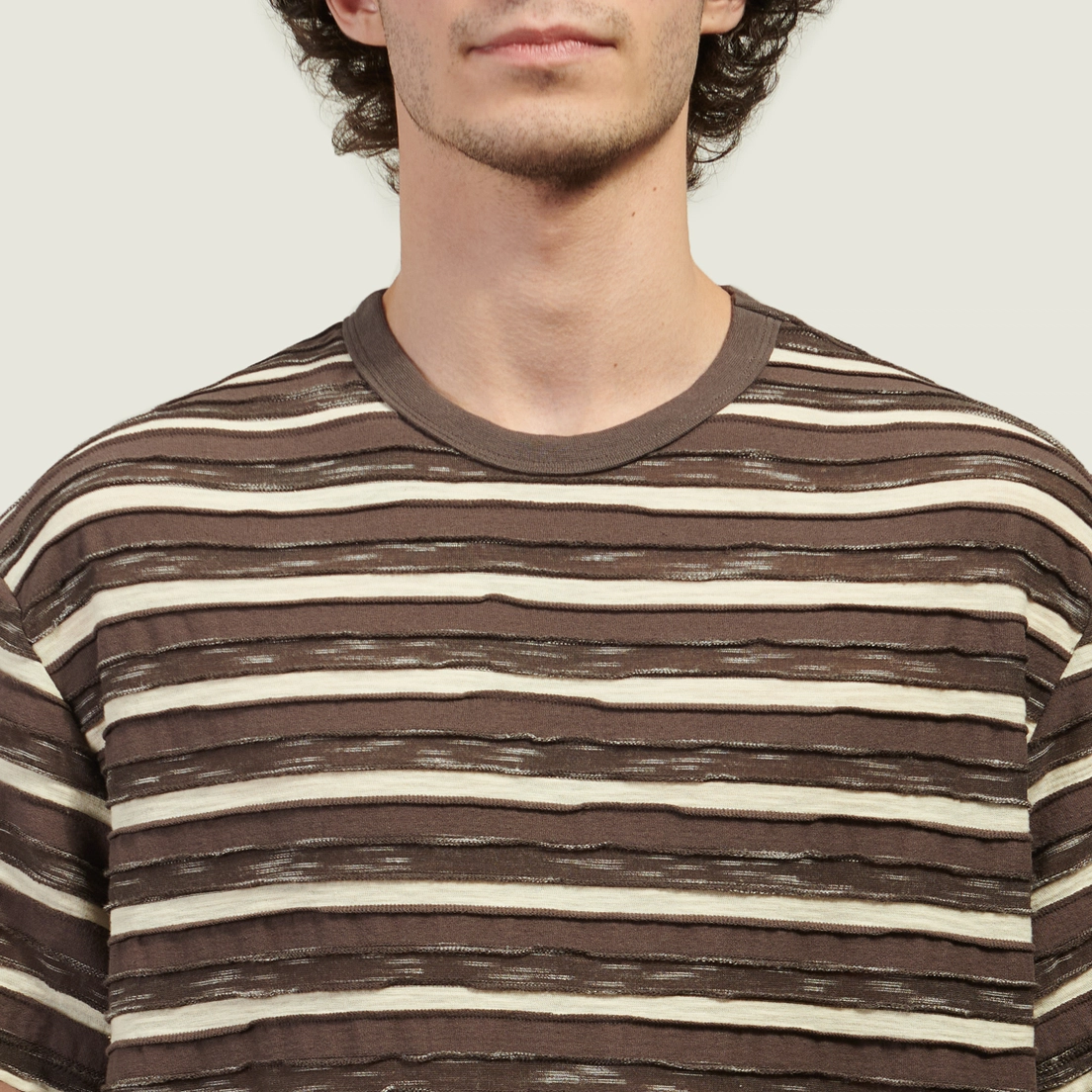 Brain Dead Мужская футболка Casey Striped