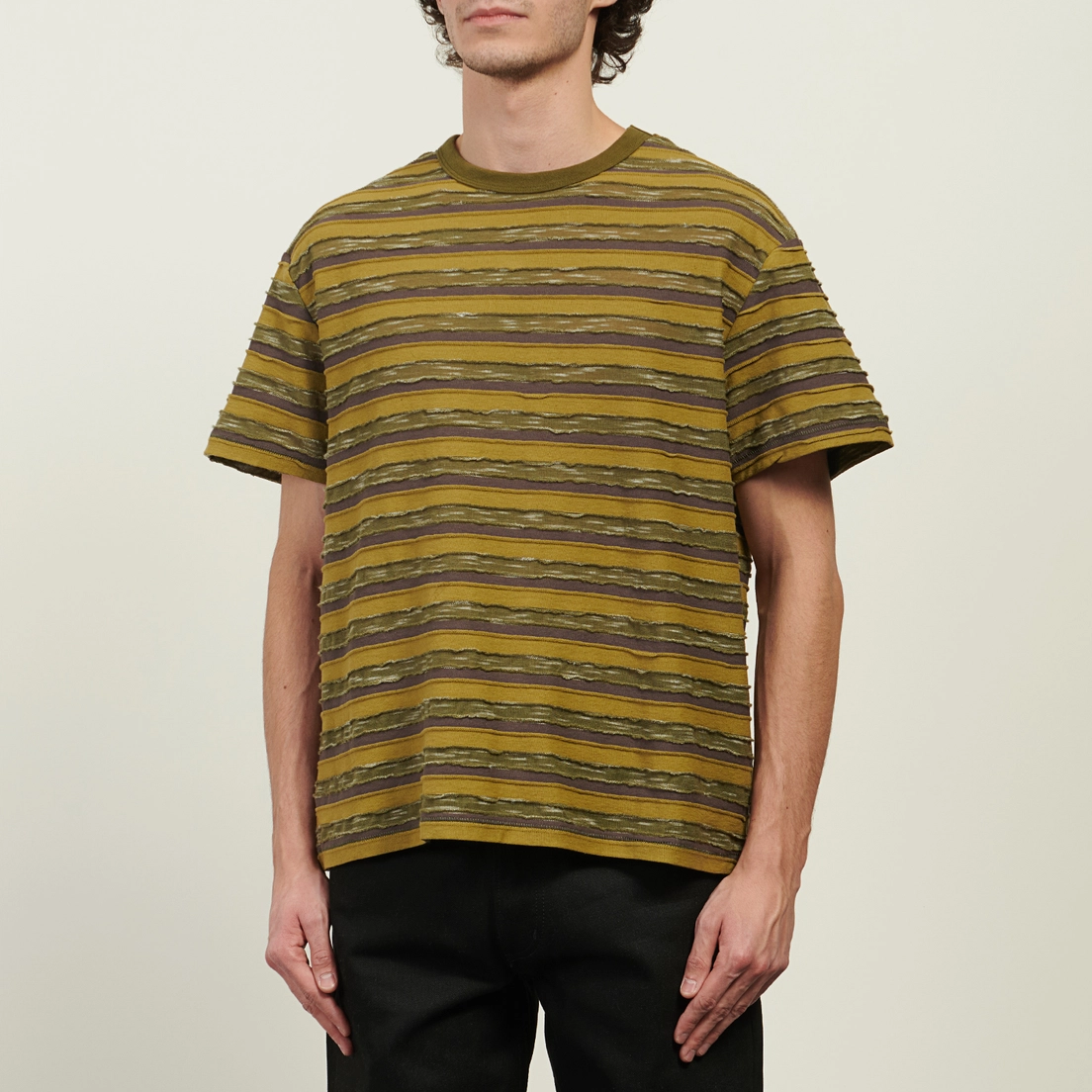 Brain Dead Мужская футболка Casey Striped