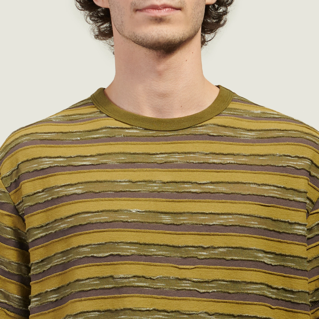 Brain Dead Мужская футболка Casey Striped