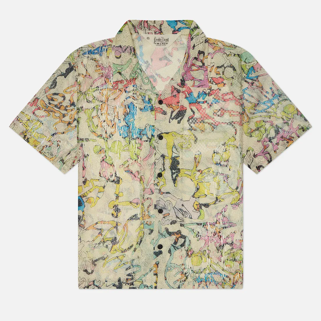 Brain Dead Мужская рубашка Stu Button Up
