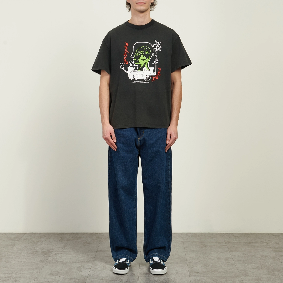 Brain Dead Мужская футболка Alien Tractor