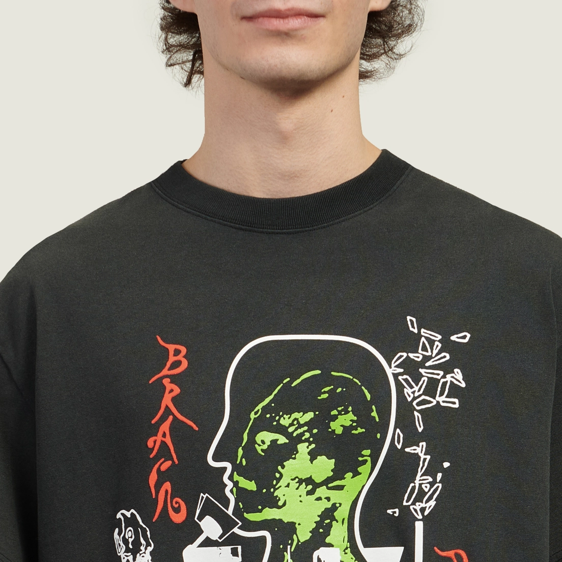 Brain Dead Мужская футболка Alien Tractor