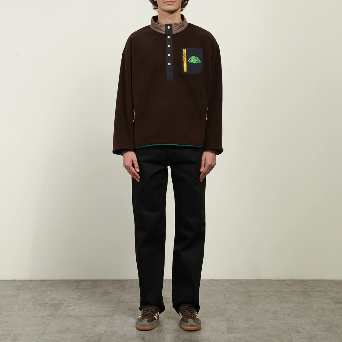 Brain Dead Мужская толстовка Equipment Fleece Pullover