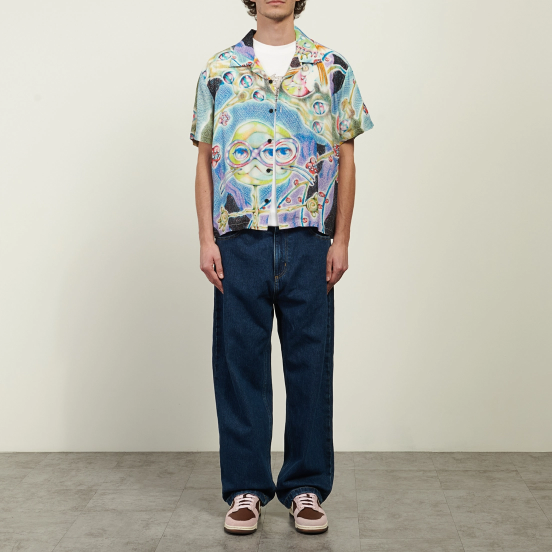 Brain Dead Мужская рубашка Aspen Eyes Button Up