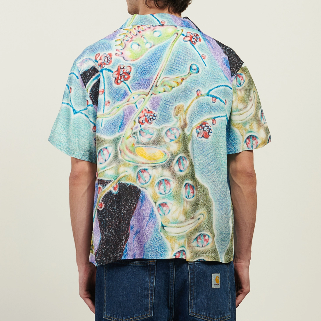 Brain Dead Мужская рубашка Aspen Eyes Button Up