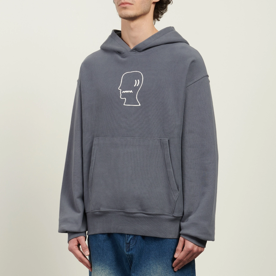 Brain Dead Мужская толстовка Logohead Hoodie