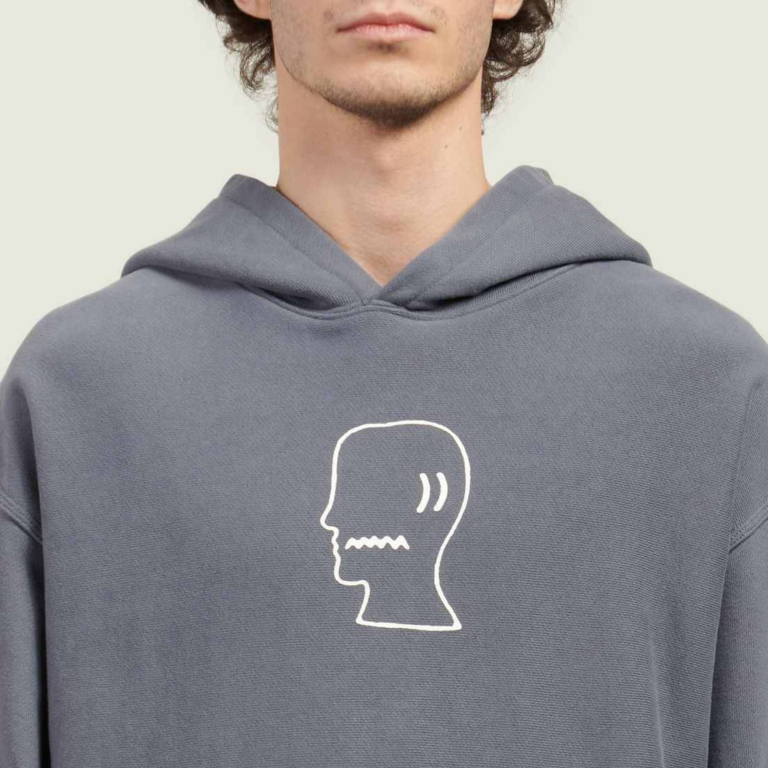 Brain Dead Мужская толстовка Logohead Hoodie