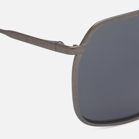 Солнцезащитные очки Burberry Adam Ruthenium/Grey