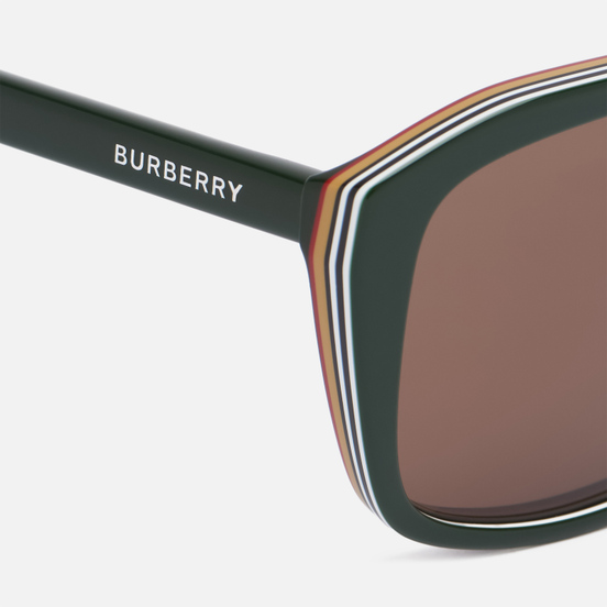 Солнцезащитные очки Burberry BE4286 Green/Dark Brown