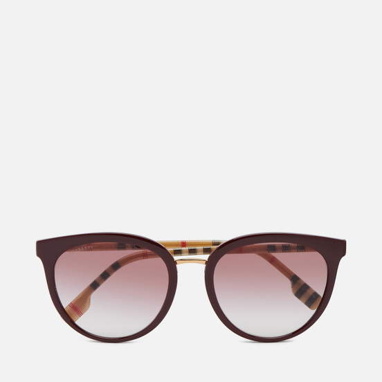 Солнцезащитные очки Burberry BE4316 Bordeaux/Clear Gradient Pink