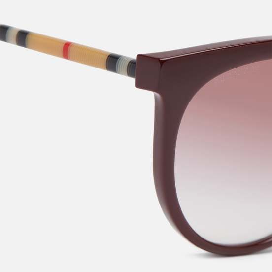 Солнцезащитные очки Burberry BE4316 Bordeaux/Clear Gradient Pink