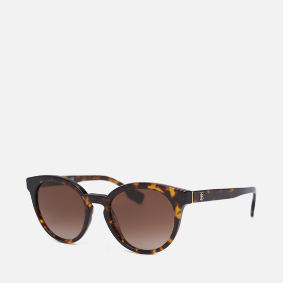 Солнцезащитные очки Burberry Amelia Dark Havana/Brown Gradient