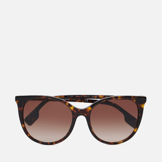 Солнцезащитные очки Burberry Alice Dark Havana/Brown Gradient