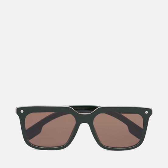 Солнцезащитные очки Burberry Carnaby Green/Dark Brown