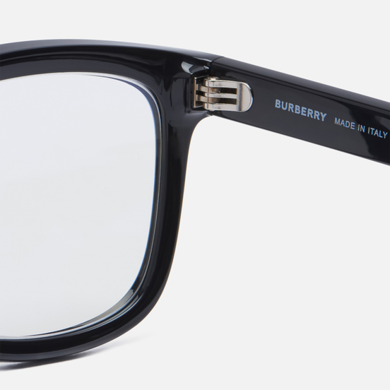Солнцезащитные очки Burberry Miller Black/Clear Blue Light Filter