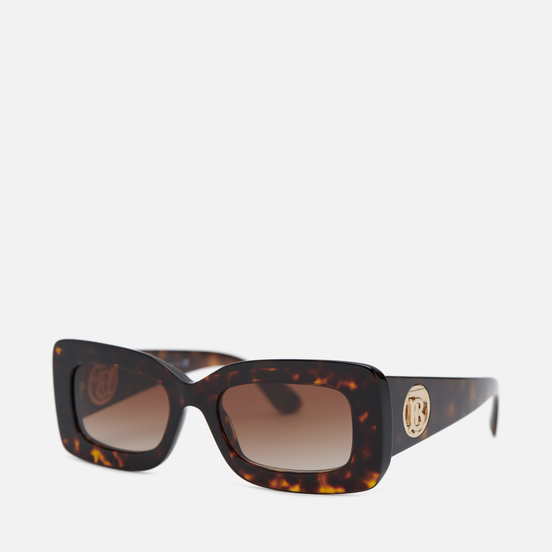 Солнцезащитные очки Burberry Astrid Dark Havana/Brown Gradient