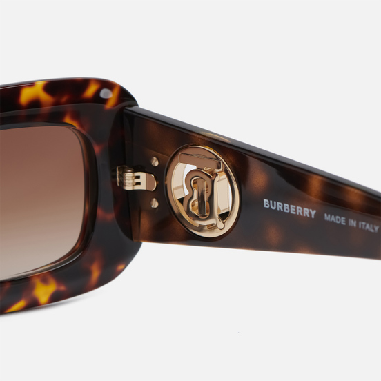 Солнцезащитные очки Burberry Astrid Dark Havana/Brown Gradient