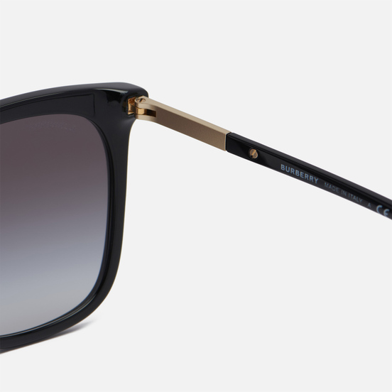 Солнцезащитные очки Burberry Emily Black/Grey Gradient