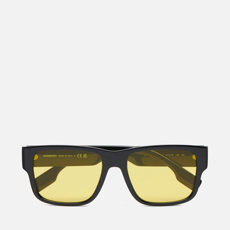 Солнцезащитные очки Burberry Knight, цвет чёрный, размер 57mm