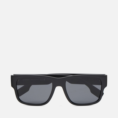 Солнцезащитные очки Burberry Knight Polarized, цвет чёрный, размер 57mm