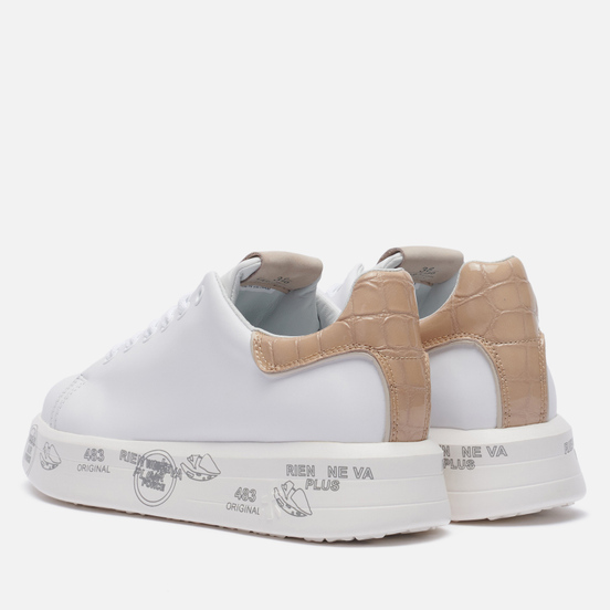 Женские кроссовки Premiata Belle 5380 White