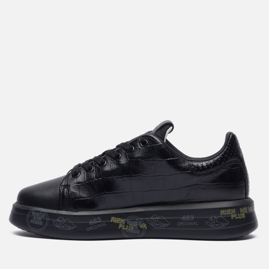 Женские кроссовки Premiata Belle 5386 Black