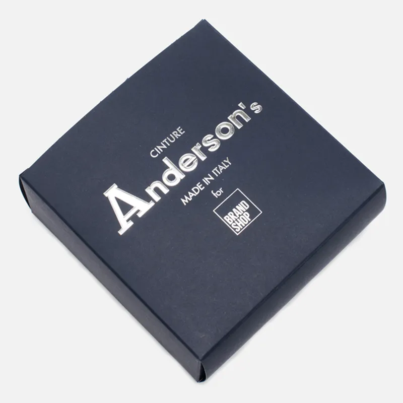 Anderson's Ремень Double Ring Buckle Leather Camo