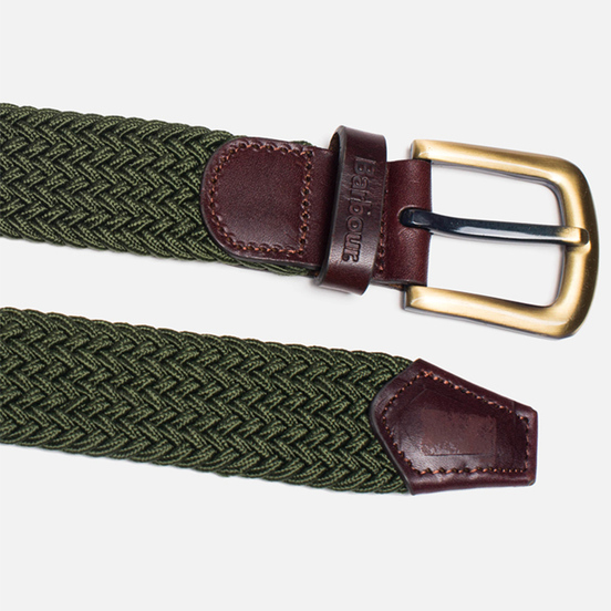 barbour stretch webbing belt