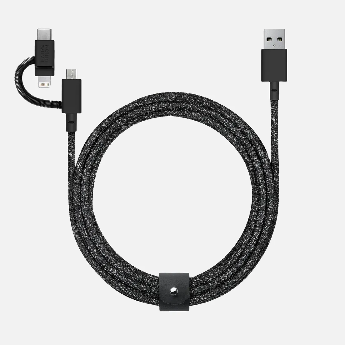 Native Union Кабель 3-In-1 Charging Apple Lightning/USB Type-C/Micro-USB