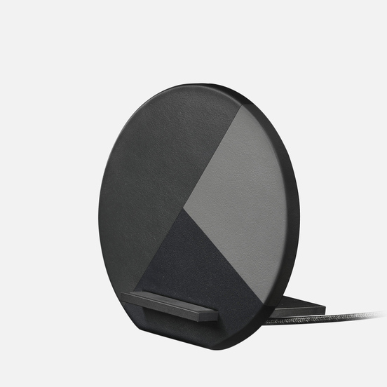 Беспроводное зарядное устройство Native Union Dock Wireless Marquetry Grey