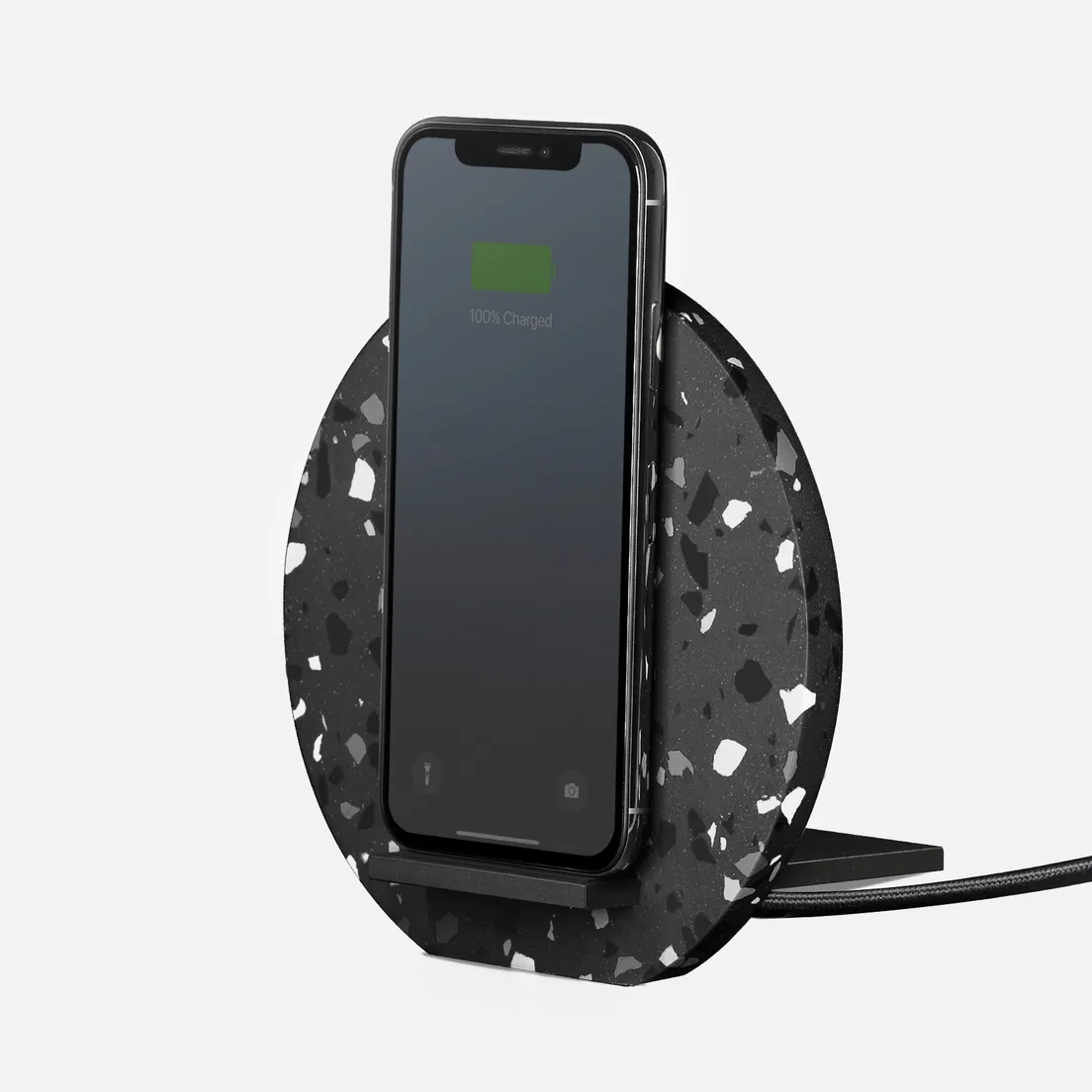 Native Union Беспроводное зарядное устройство Dock Wireless Terrazzo