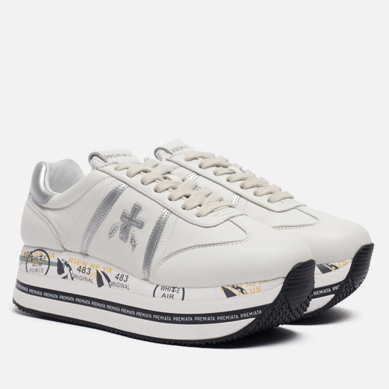 Женские кроссовки Premiata Beth 4840 White