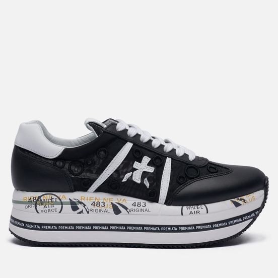 Женские кроссовки Premiata Beth 5215 Black/White