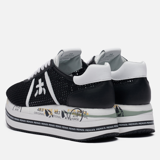 Женские кроссовки Premiata Beth 5223 Black/White