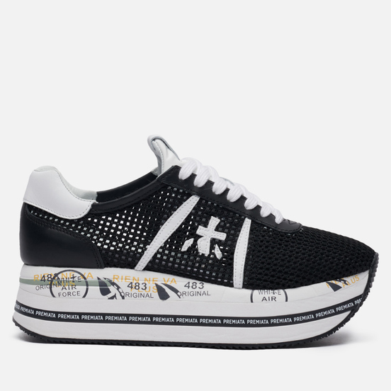 Женские кроссовки Premiata Beth 5223 Black/White