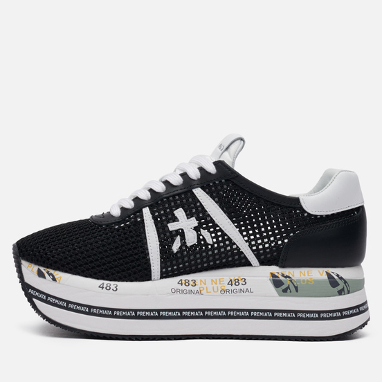 Женские кроссовки Premiata Beth 5223 Black/White